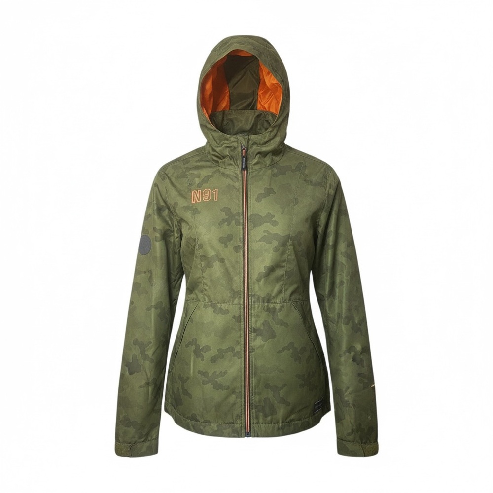 Adventure Awaits! Boys Nukutavake Camo Windbreaker/Raincoat Jacket N91